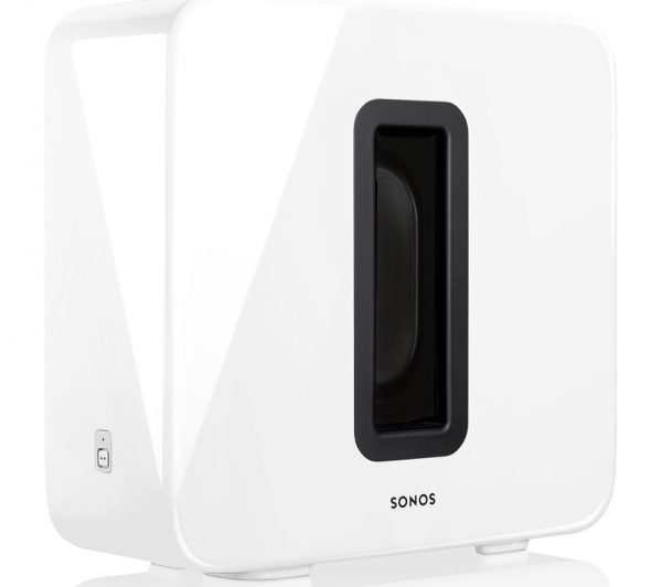 SONOS WHITE GLOSS WIRELESS SUBWOOFER